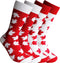 Maple Leaves Canada Unisex Men Women Fun Dress Casual Crew Funny Novelty Socks